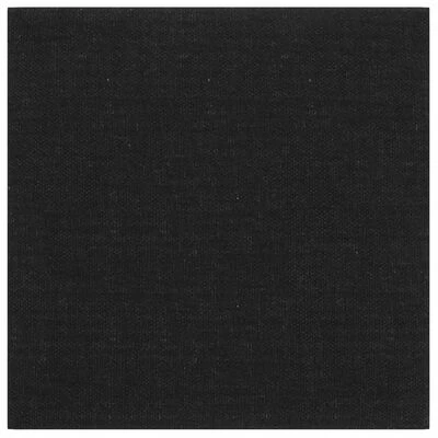 VidaXL Panneaux muraux 12 pcs Noir 30x30 cm Tissu 1,08 m² 5 VidaXL Panneaux muraux 12 pcs Noir 30x30 cm Tissu 1,08 m² – Image 3