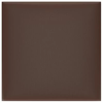 VidaXL Panneaux muraux 12 pcs Marron 30x30 cm Similicuir 1,08 m² 5 VidaXL Panneaux muraux 12 pcs Marron 30x30 cm Similicuir 1,08 m² – Image 3