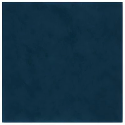 VidaXL Panneaux muraux 12 pcs Bleu 30x30 cm Velours 1,08 m² 5 VidaXL Panneaux muraux 12 pcs Bleu 30x30 cm Velours 1,08 m² – Image 3
