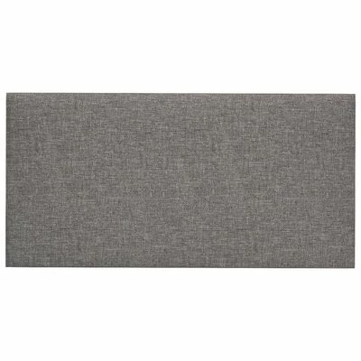 VidaXL Panneaux muraux 12 pcs Gris clair 60x30 cm Tissu 2,16 m² 5 VidaXL Panneaux muraux 12 pcs Gris clair 60x30 cm Tissu 2,16 m² – Image 3
