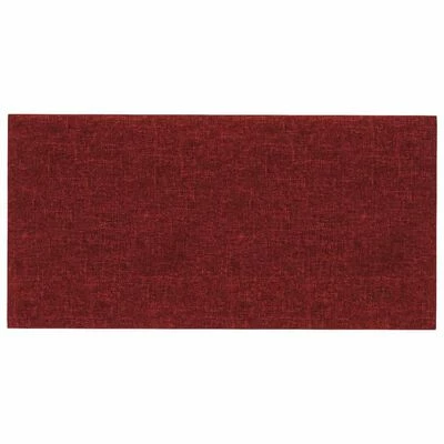 VidaXL Panneaux muraux 12 pcs Rouge bordeaux 60x30 cm Tissu 2,16 m² 5 VidaXL Panneaux muraux 12 pcs Rouge bordeaux 60x30 cm Tissu 2,16 m² – Image 3