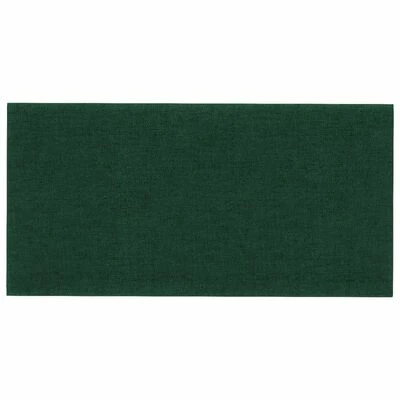 VidaXL Panneaux muraux 12 pcs Vert foncé 60x30 cm Tissu 2,16 m² 5 VidaXL Panneaux muraux 12 pcs Vert foncé 60x30 cm Tissu 2,16 m² – Image 3