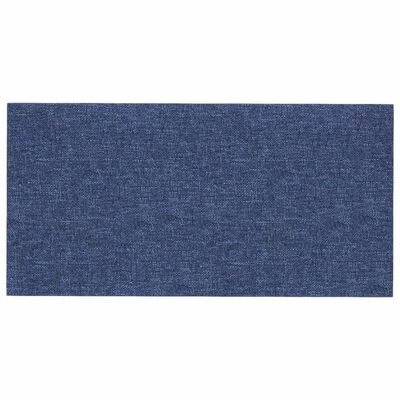 VidaXL Panneaux muraux 12 pcs Bleu 60x30 cm Tissu 2,16 m² 5 VidaXL Panneaux muraux 12 pcs Bleu 60x30 cm Tissu 2,16 m² – Image 3