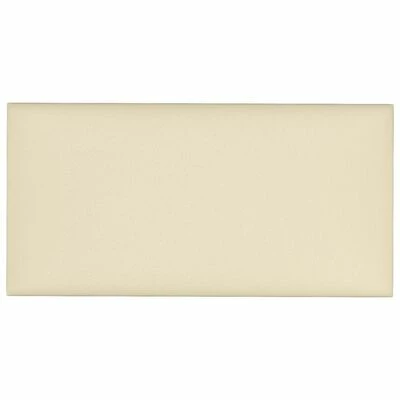 VidaXL Panneaux muraux 12 pcs Crème 60x30 cm Similicuir 2,16 m² 5 VidaXL Panneaux muraux 12 pcs Crème 60x30 cm Similicuir 2,16 m² – Image 3