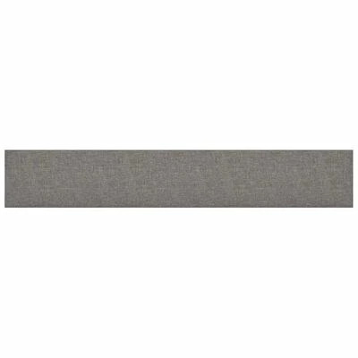 VidaXL Panneaux muraux 12 pcs Gris clair 90x15 cm Tissu 1,62 m² 5 VidaXL Panneaux muraux 12 pcs Gris clair 90x15 cm Tissu 1,62 m² – Image 3