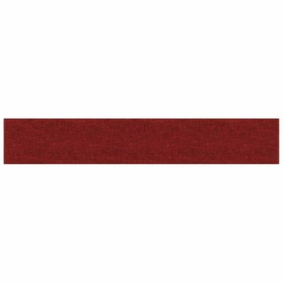 VidaXL Panneaux muraux 12 pcs Rouge bordeaux 90x15 cm Tissu 1,62 m² 5 VidaXL Panneaux muraux 12 pcs Rouge bordeaux 90x15 cm Tissu 1,62 m² – Image 3
