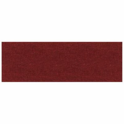 VidaXL Panneaux muraux 12 pcs Rouge bordeaux 90x30 cm Tissu 3,24 m² 5 VidaXL Panneaux muraux 12 pcs Rouge bordeaux 90x30 cm Tissu 3,24 m² – Image 3