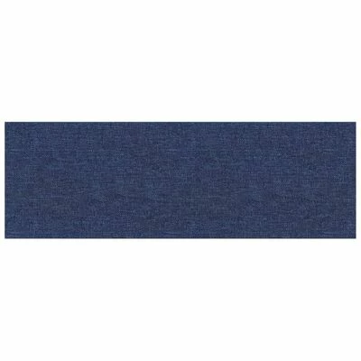 VidaXL Panneaux muraux 12 pcs Bleu 90x30 cm Tissu 3,24 m² 5 VidaXL Panneaux muraux 12 pcs Bleu 90x30 cm Tissu 3,24 m² – Image 3
