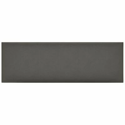 VidaXL Panneaux muraux 12 pcs Gris 90x30 cm Similicuir 3,24 m² 5 VidaXL Panneaux muraux 12 pcs Gris 90x30 cm Similicuir 3,24 m² – Image 3