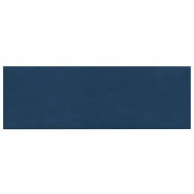 VidaXL Panneaux muraux 12 pcs Bleu 90x30 cm Velours 3,24 m² 5 VidaXL Panneaux muraux 12 pcs Bleu 90x30 cm Velours 3,24 m² – Image 3