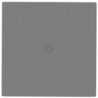 VidaXL Panneaux muraux 12 pcs Gris clair 30x30 cm Tissu 1,08 m² 5 VidaXL Panneaux muraux 12 pcs Gris clair 30x30 cm Tissu 1,08 m² – Image 3