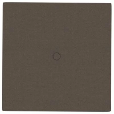 VidaXL Panneaux muraux 12 pcs Taupe 30x30 cm Tissu 1,08 m² 5 VidaXL Panneaux muraux 12 pcs Taupe 30x30 cm Tissu 1,08 m² – Image 3