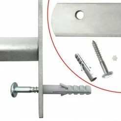 VidaXL Grille réglable de sécurité de fenêtres et 3 barres 500-650 mm 9 VidaXL Grille réglable de sécurité de fenêtres et 3 barres 500-650 mm -Matériaux de construction Soldes image 4 141382