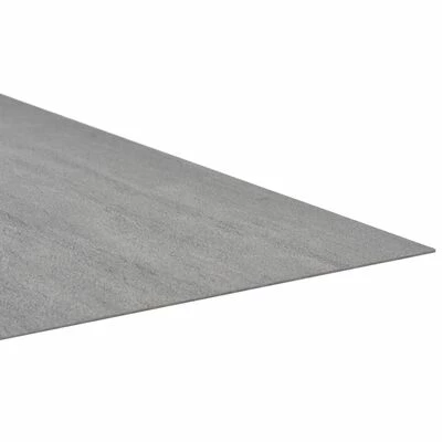 VidaXL Planche de plancher PVC autoadhésif 5,11 m² Gris pointillé 6 VidaXL Planche de plancher PVC autoadhésif 5,11 m² Gris pointillé – Image 4