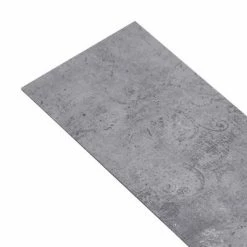 VidaXL Planches de plancher PVC 5,02 m² 2 mm Autoadhésif Gris ciment -Matériaux de construction Soldes image 4 146558