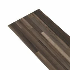VidaXL Planches de plancher PVC 5,02 m² 2 mm Autoadhésif Marron rayé -Matériaux de construction Soldes image 4 146603