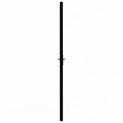 VidaXL Porte intérieure Verre ESG et aluminium 93x201,5 cm Noir 11 VidaXL Porte intérieure Verre ESG et aluminium 93x201,5 cm Noir -Matériaux de construction Soldes image 4 151200