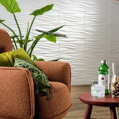 WallArt Panneaux muraux 3D 24 pcs GA-WA04 Waves 6 WallArt Panneaux muraux 3D 24 pcs GA-WA04 Waves – Image 4