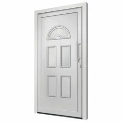 VidaXL Porte d'entrée Blanc 98x198 cm 11 VidaXL Porte d'entrée Blanc 98x198 cm -Matériaux de construction Soldes image 4 279254