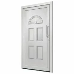 VidaXL Porte d'entrée Blanc 98x208 cm 11 VidaXL Porte d'entrée Blanc 98x208 cm -Matériaux de construction Soldes image 4 279257