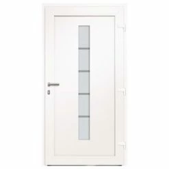 VidaXL Porte d'entrée Aluminium et PVC Anthracite 110x210 cm 11 VidaXL Porte d'entrée Aluminium et PVC Anthracite 110x210 cm -Matériaux de construction Soldes image 4 3056814