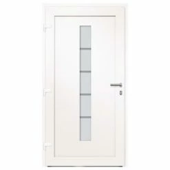 VidaXL Porte d'entrée Aluminium et PVC Anthracite 100x200 cm 11 VidaXL Porte d'entrée Aluminium et PVC Anthracite 100x200 cm -Matériaux de construction Soldes image 4 3056815