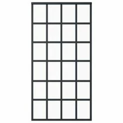 VidaXL Porte coulissante et quincaillerie Verre et Aluminium 102x205cm 11 VidaXL Porte coulissante et quincaillerie Verre et Aluminium 102x205cm -Matériaux de construction Soldes image 4 3081966