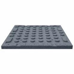 VidaXL Carreaux de protection antichoc 12pcs Caoutchouc 50x50x3cm Gris -Matériaux de construction Soldes image 4 3096596