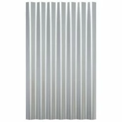 VidaXL Panneaux de toit 36 pcs Acier enduit de poudre Argenté 60x36 cm -Matériaux de construction Soldes image 4 319132
