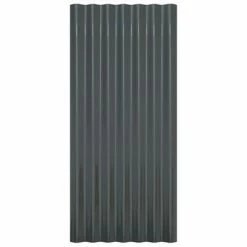 VidaXL Panneaux de toiture 36 pcs Acier Anthracite 80x36 cm 11 VidaXL Panneaux de toiture 36 pcs Acier Anthracite 80x36 cm -Matériaux de construction Soldes image 4 319141