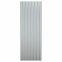 VidaXL Panneaux de toit 12 pcs Acier enduit de poudre Argenté 100x36cm 11 VidaXL Panneaux de toit 12 pcs Acier enduit de poudre Argenté 100x36cm -Matériaux de construction Soldes image 4 319146