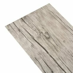 VidaXL Planches de plancher PVC autoadhésif 2,51 m² 2 mm Chêne délavé -Matériaux de construction Soldes image 4 342873