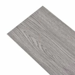 VidaXL Planches de plancher PVC autoadhésif 2,51 m² 2 mm Gris foncé -Matériaux de construction Soldes image 4 342878