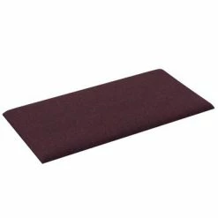 VidaXL Panneaux muraux 12 pcs Violet 30x15 cm Tissu 0,54 m² -Matériaux de construction Soldes image 4 343766