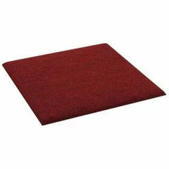 VidaXL Panneaux muraux 12 pcs Rouge bordeaux 30x30 cm Tissu 1,08 m² -Matériaux de construction Soldes image 4 343792