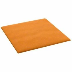 VidaXL Panneaux muraux 12 pcs Jaune foncé 30x30 cm Tissu 1,08 m² -Matériaux de construction Soldes image 4 343797