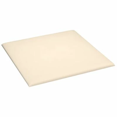 VidaXL Panneaux muraux 12 pcs Crème 30x30 cm Velours 1,08 m² 6 VidaXL Panneaux muraux 12 pcs Crème 30x30 cm Velours 1,08 m² – Image 4