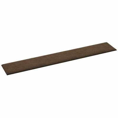 VidaXL Panneaux muraux 12 pcs Marron 90x15 cm Tissu 1,62 m² 6 VidaXL Panneaux muraux 12 pcs Marron 90x15 cm Tissu 1,62 m² – Image 4