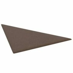 VidaXL Panneaux muraux 12 pcs Marron 30x30 cm Tissu 1,08 m² -Matériaux de construction Soldes image 4 343931