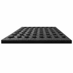 VidaXL Carreau de protection anti-chute 6pcs Caoutchouc 50x50x3cm Noir -Matériaux de construction Soldes image 4 91785