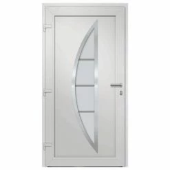 VidaXL Porte d'entrée Anthracite 88x200 cm 12 VidaXL Porte d'entrée Anthracite 88x200 cm -Matériaux de construction Soldes image 5 279211