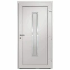 VidaXL Porte d'entrée Anthracite 108x200 cm -Matériaux de construction Soldes image 5 279245