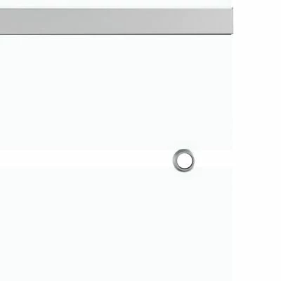 VidaXL Porte coulissante Verre ESG et aluminium 102,5x205 cm Argenté 7 VidaXL Porte coulissante Verre ESG et aluminium 102,5x205 cm Argenté – Image 5