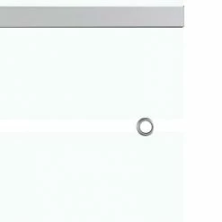 VidaXL Porte coulissante à butées Verre ESG et aluminium 76x205 cm -Matériaux de construction Soldes image 5 288061