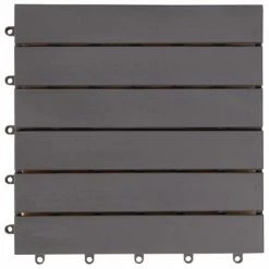 VidaXL Carreaux de terrasse 20pcs Délavage gris 30x30 cm Acacia solide 12 VidaXL Carreaux de terrasse 20pcs Délavage gris 30x30 cm Acacia solide -Matériaux de construction Soldes image 5 3054432