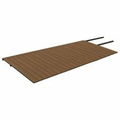 VidaXL Panneaux de terrasse et accessoires WPC Marron/gris 40 m² 2,2 m -Matériaux de construction Soldes image 5 3070469