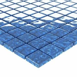 VidaXL Carreaux mosaïque 22 pcs Bleu 30x30 cm Verre -Matériaux de construction Soldes image 5 327308