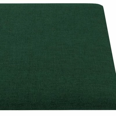 VidaXL Panneaux muraux 12 pcs Vert foncé 30x15 cm Tissu 0,54 m² 7 VidaXL Panneaux muraux 12 pcs Vert foncé 30x15 cm Tissu 0,54 m² – Image 5