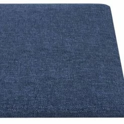 VidaXL Panneaux muraux 12 pcs Bleu 30x15 cm Tissu 0,54 m² 12 VidaXL Panneaux muraux 12 pcs Bleu 30x15 cm Tissu 0,54 m² -Matériaux de construction Soldes image 5 343770