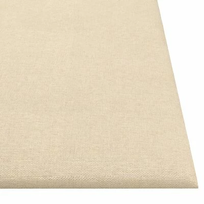 VidaXL Panneaux muraux 12 pcs Crème 30x30 cm Tissu 1,08 m² 7 VidaXL Panneaux muraux 12 pcs Crème 30x30 cm Tissu 1,08 m² – Image 5